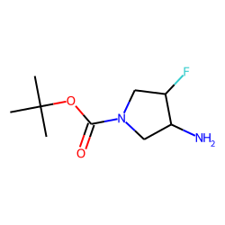 1009075-48-2 / Cis-tert-butyl3-amino-4-fluoropyrrolidine-1-carboxylate