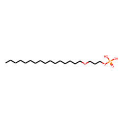 87746-71-2 / 1-Propanol, 3-(hexadecyloxy)-, 1-(dihydrogen phosphate)