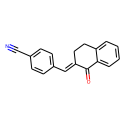68434-51-5 / 4-[(1-oxo-3,4-dihydronaphthalen-2-ylidene)methyl]benzonitrile