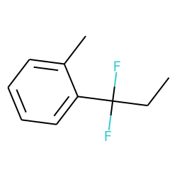 1890776-30-3 / 1-(1,1-difluoropropyl)-2-methyl-Benzene