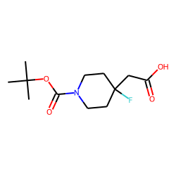 1211586-79-6 / 2-(1-(tert-butoxycarbonyl)-4-fluoropiperidin-4-yl)acetic acid