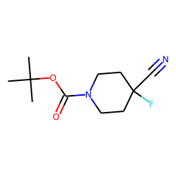 918431-93-3 / 1-Piperidinecarboxylic acid, 4-cyano-4-fluoro-, 1,1-dimethylethyl ester