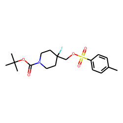 918431-90-0 / tert-butyl 4-fluoro-4-((tosyloxy)Methyl)piperidine-1-carboxylate