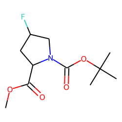 Methyl (2R,4S)-1-Boc-4-fluoropyrrolidine-2-carboxylate 647857-39-4