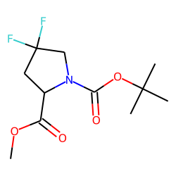 Methyl (R)-1-Boc-4,4-difluoropyrrolidine-2-carboxylate 647857-74-7