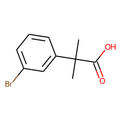 Benzeneacetic acid, 3-broMo-α,α-diMethyl- 81606-47-5
