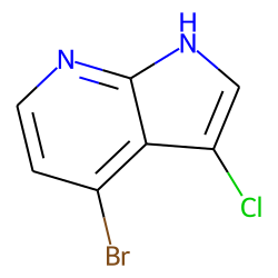 943323-92-0 / 1H-Pyrrolo[2,3-b]pyridine, 4-broMo-3-chloro-