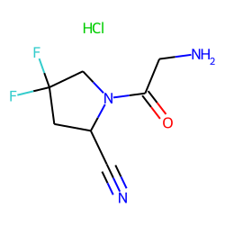 1448440-51-4 / (S)-1-(2-aminoacetyl)-4,4-difluoropyrrolidine-2-carbonitrile hydrochloride