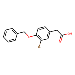 4-(Benzyloxy)-3-bromophenylacetic Acid 5884-48-0