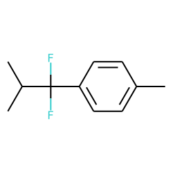 1890450-06-2 / 1-(1,1-difluoro-2-methylpropyl)-4-methyl-Benzene