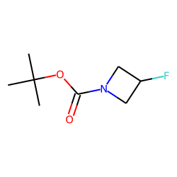 1-Azetidinecarboxylic acid, 3-fluoro-, 1,1-dimethylethyl ester 1255666-44-4