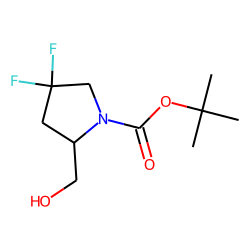 215918-21-1 / (S)-tert-Butyl 4,4-difluoro-2-(hydroxymethyl)-pyrrolidine-1-carboxylate