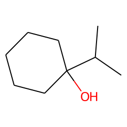 3552-01-0 / Cyclohexanol, 1-(1-methylethyl)-