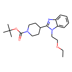 1181267-36-6 / tert-Butyl 4-(1-(2-ethoxyethyl)-1H-benzo[d]imidazol-2-yl)piperidine-1-carboxylate